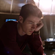 Barry Allen, sulking.